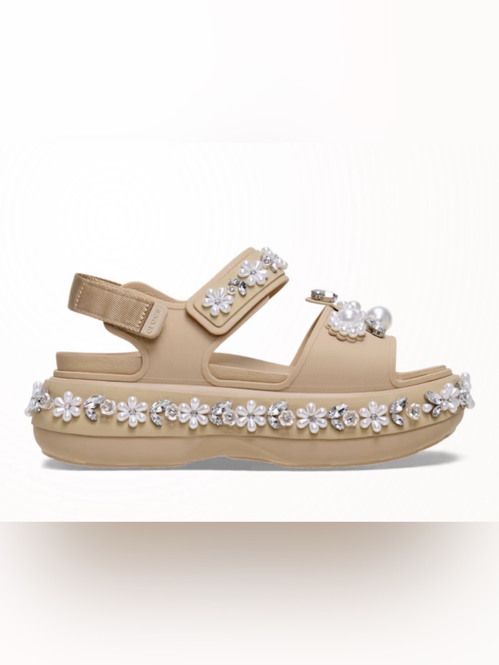 Simone Rocha x Crocs Soho Sandal Chai - Picture 3 of 9